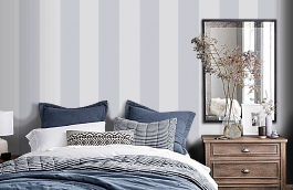 Обои NK3009/2 фото в интерьере спальни превью