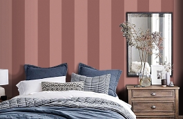 Обои NK3020 фото в интерьере спальни превью