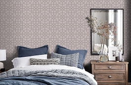 Обои Ru5 002 2 фото в интерьере спальни превью