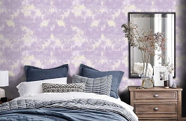 Обои SAT31 022 фото в интерьере спальни превью