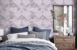 Обои SAT31 022/1 фото в интерьере спальни превью