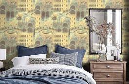 Обои 1004 фото в интерьере спальни превью