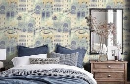 Обои 1006 фото в интерьере спальни превью