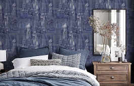 Обои 10021 фото в интерьере спальни превью