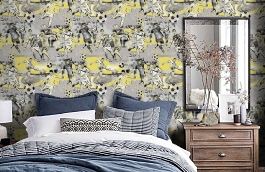 Обои 11 004 фото в интерьере спальни превью