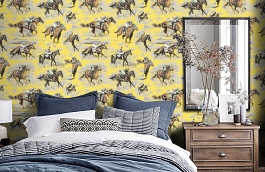 Обои 12 004 фото в интерьере спальни превью