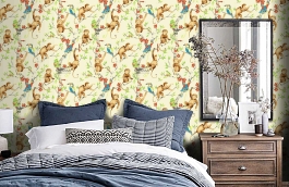 Обои 15 002 фото в интерьере спальни превью