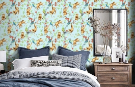 Обои 15 006 фото в интерьере спальни превью