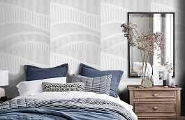 Обои 1877 фото в интерьере спальни превью