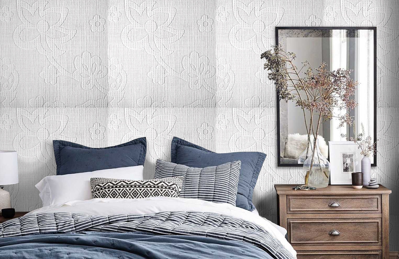 Обои 1881 фото в интерьере спальни