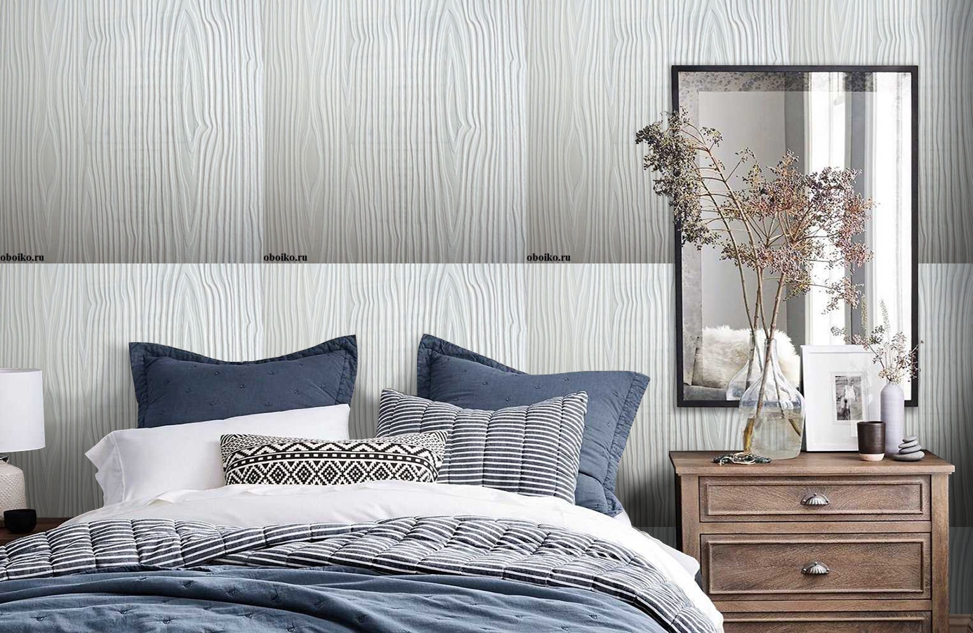 Обои 9341 фото в интерьере спальни