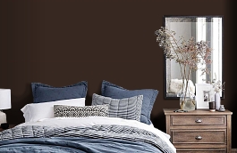 Обои AM7 010 4 фото в интерьере спальни превью