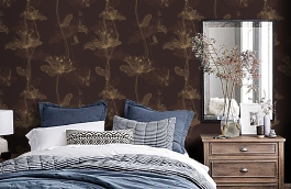 Обои AM8 010/4 фото в интерьере спальни превью