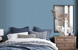 Обои DM7 018 фото в интерьере спальни превью