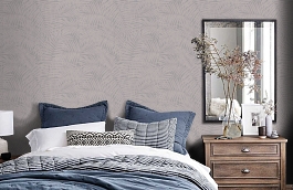 Обои JA7 001 фото в интерьере спальни превью