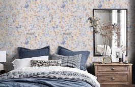 Обои M2 002/2 фото в интерьере спальни превью