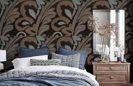 Обои 185006 фото в интерьере спальни превью