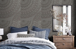 Обои 185021 фото в интерьере спальни превью