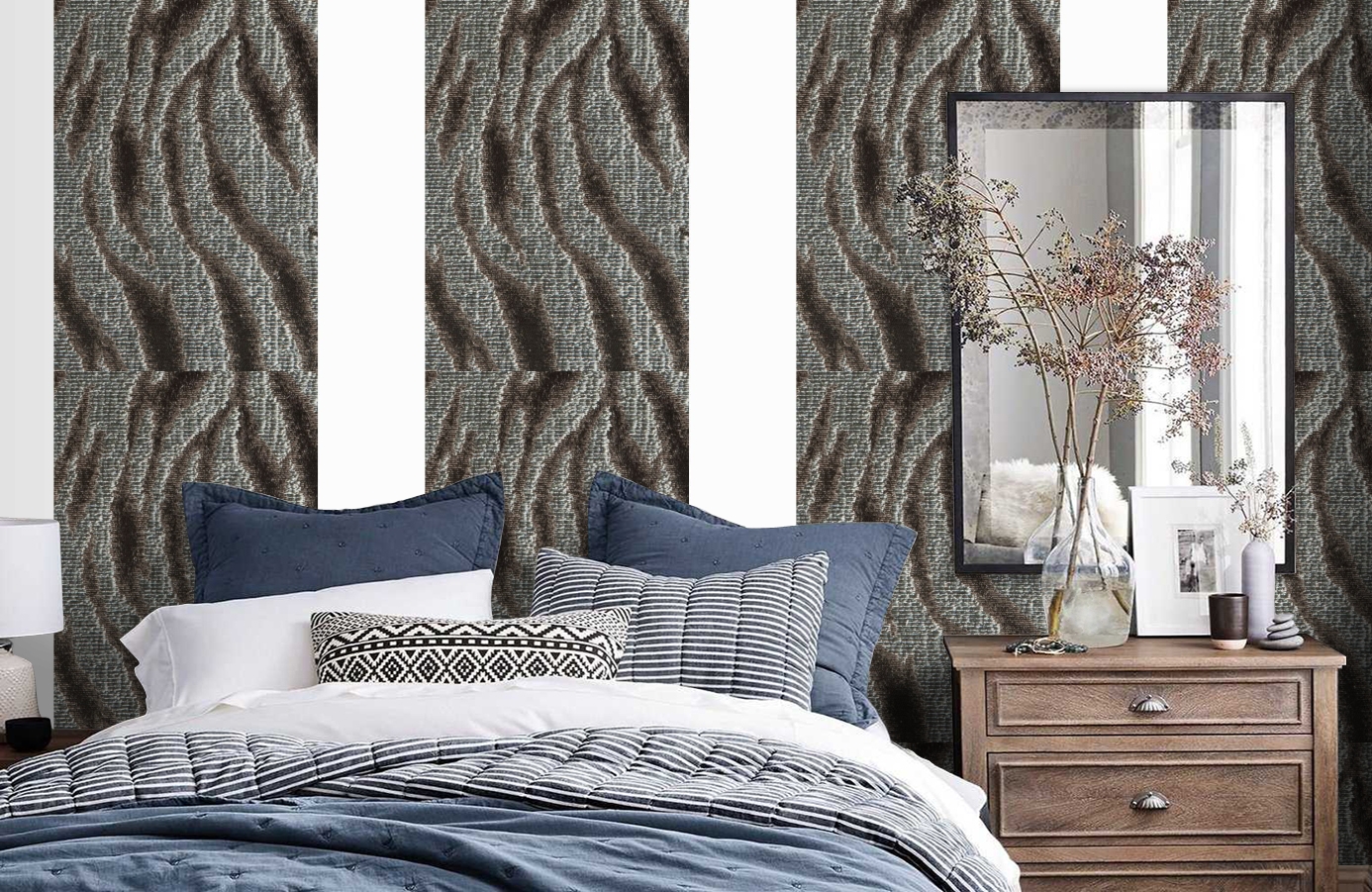 Обои 185079 фото в интерьере спальни Обои 185079 фото в интерьере спальни