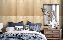 Обои 4560-G1 фото в интерьере спальни превью