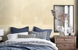 Обои 4570-E1 фото в интерьере спальни превью