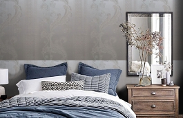 Обои 4610-E1 фото в интерьере спальни превью