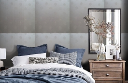 Обои 4620-E1 фото в интерьере спальни превью