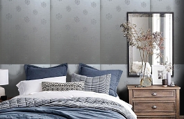 Обои 4620-G1 фото в интерьере спальни превью