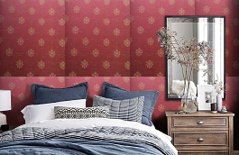 Обои 4620-RR2 фото в интерьере спальни превью