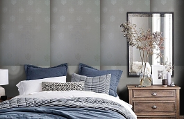 Обои 4620-W00 фото в интерьере спальни превью