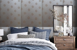 Обои 4620-Y1 фото в интерьере спальни превью