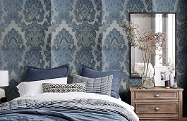 Обои 4900 B2 фото в интерьере спальни превью