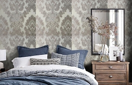 Обои 4900 G2 фото в интерьере спальни превью