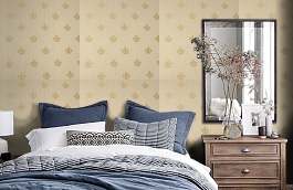 Обои 4920 Y1 фото в интерьере спальни превью