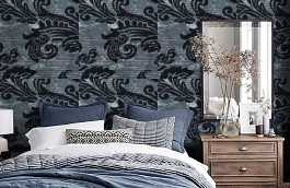 Обои IM105000 фото в интерьере спальни превью