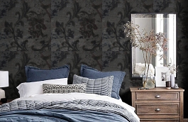 Обои IM105001 фото в интерьере спальни превью