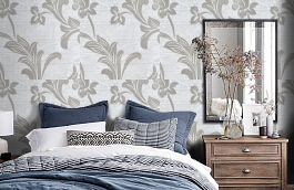 Обои IM105011 фото в интерьере спальни превью