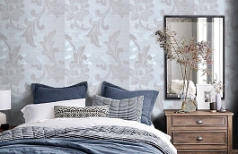 Обои IM105016 фото в интерьере спальни превью