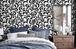 Обои IM105024 фото в интерьере спальни превью