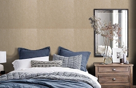 Обои PF800003 фото в интерьере спальни превью