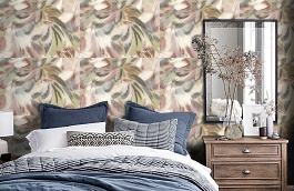 Обои 10222 фото в интерьере спальни превью