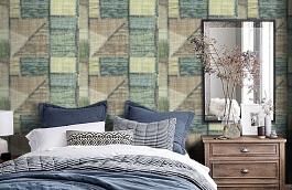 Обои 10243 фото в интерьере спальни превью