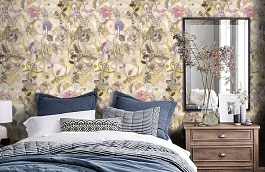 Обои 20095 фото в интерьере спальни превью