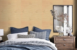 Обои 235-102 фото в интерьере спальни превью