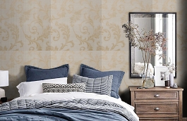 Обои 61 фото в интерьере спальни превью