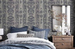 Обои 7164-205 фото в интерьере спальни превью