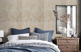 Обои 73 фото в интерьере спальни превью