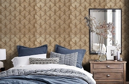 Обои IR 104-2 фото в интерьере спальни превью