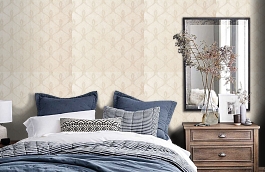 Обои IR 104-5 фото в интерьере спальни превью