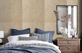 Обои IR 106-4 фото в интерьере спальни превью